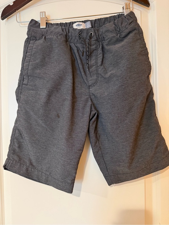 Old Navy Other - Old Navy - Boys Casual Drawstring Shorts - Charcoal Gray- Boys Large 10-12